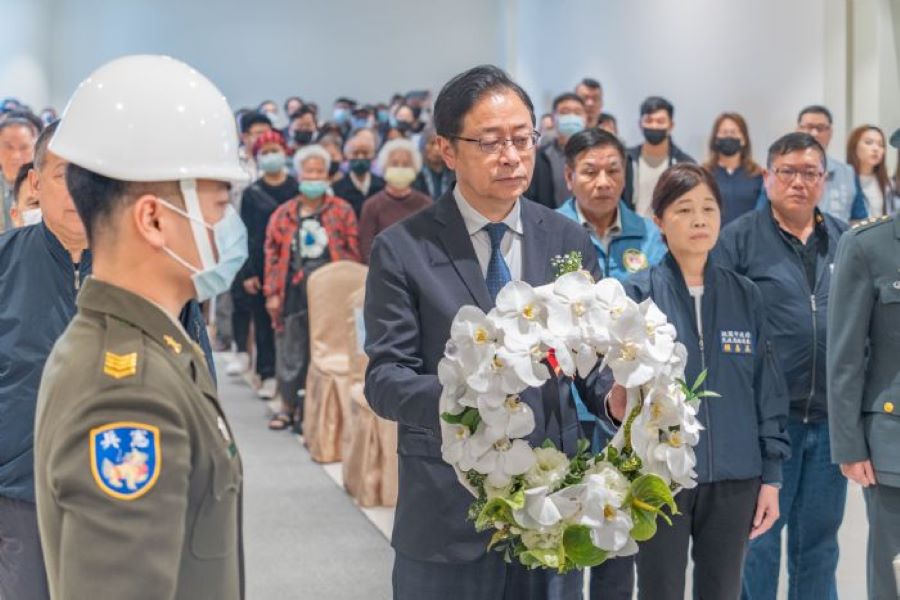 桃園市春祭大典　張市長緬懷國軍先烈為國犧牲奉獻