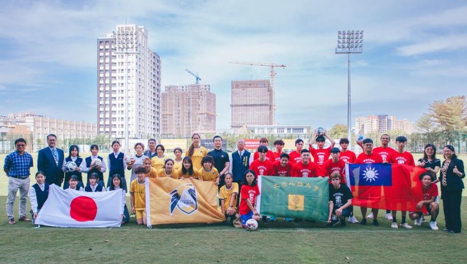 培育國際足球人！文藻與大阪女學院、高雄先鋒女足結盟　
