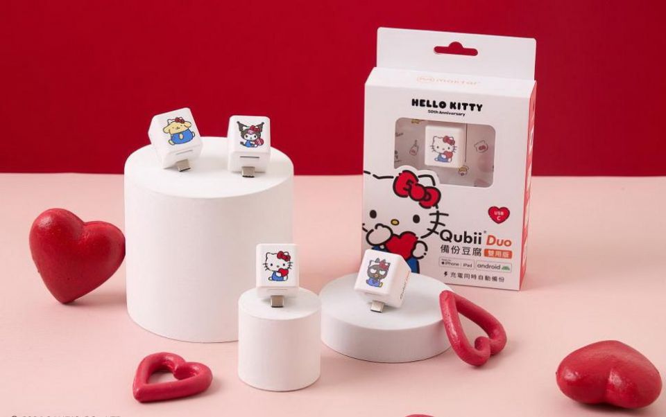 Maktar推出Hello Kitty 50週年限定款備份豆腐