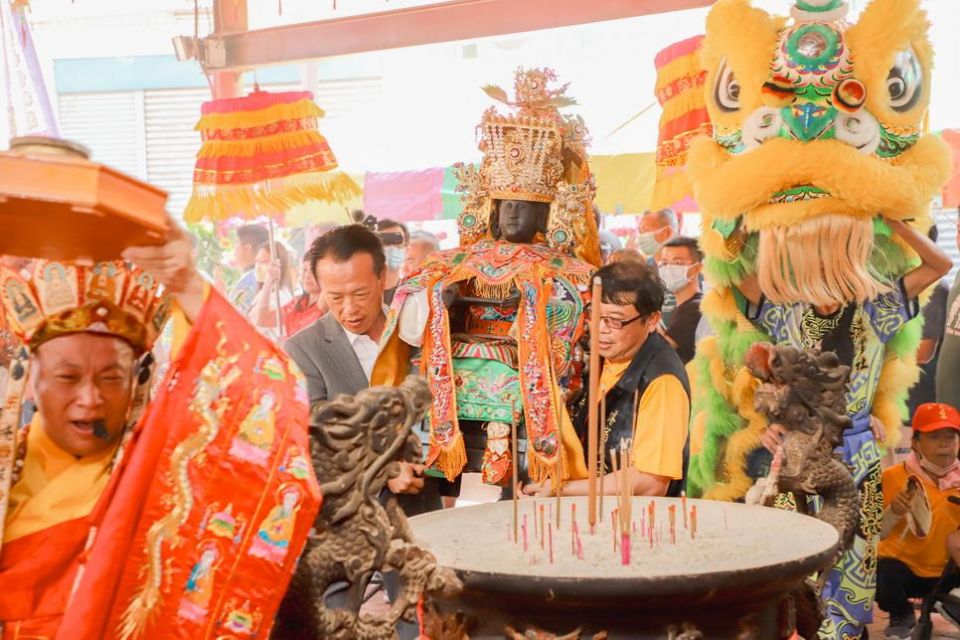 水上鄉璿宿上天宮舉行重修登龕安座大典