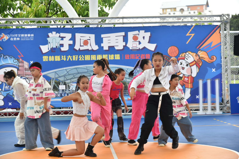 斗六籽公園風雨球場正式啟用　提供全天候全方位運動場所