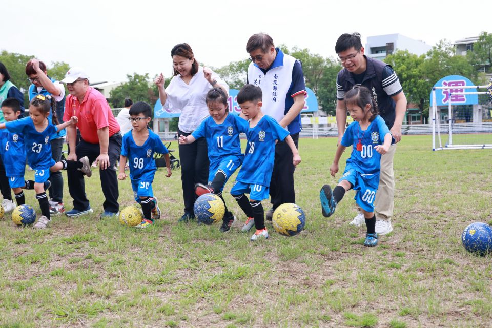 南投縣第5屆璉紅盃五人制幼兒足球錦標賽開打