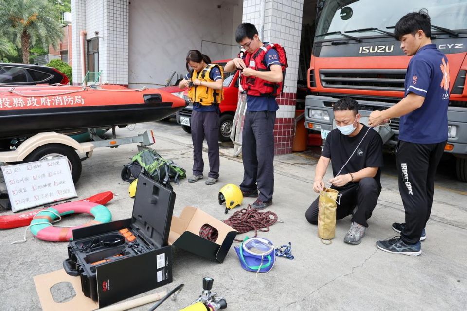 投縣府提醒民眾準備避難包 加強防颱工作