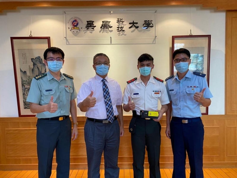 吳鳳科大ROTC防疫志工隊 後勤支援守護校園健康