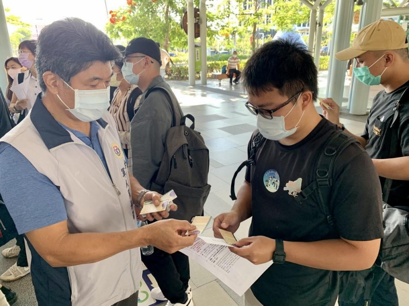 新版軍事訓練役入營  臺東縣政府辦理歡送
