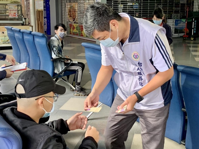 臺東歡送役男入營 叮囑做好個人防疫