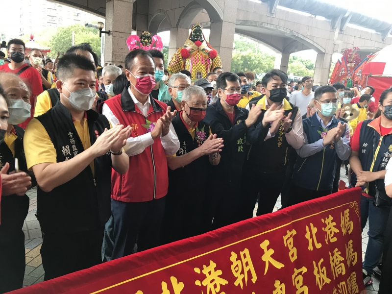 北港朝天宮舉辦「慈悲列車環島除災祈福之旅」  首站駐駕新北佑平安
