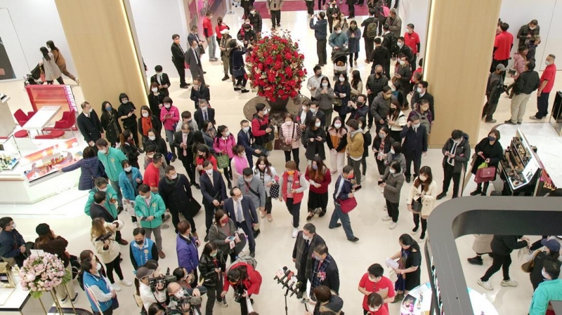 遠百竹北配合新竹縣府防疫政策20日開幕儀式延期