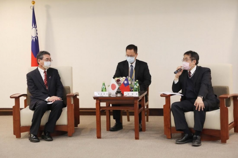 日本台灣交流協會高雄事務所加藤英次所長離任前訪台南