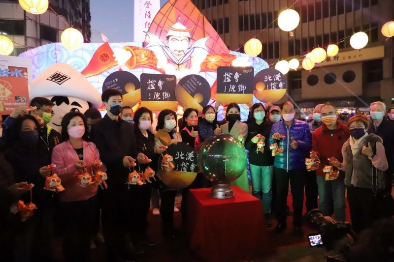 2022北港燈會啟燈 六大燈區各具特色迎賓