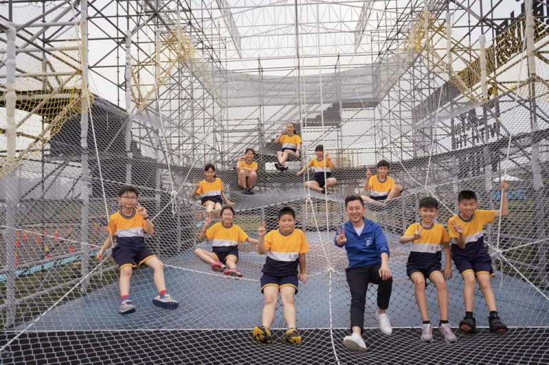 新竹兒藝節4/1登場 太空主題遊具登陸新竹左岸草原