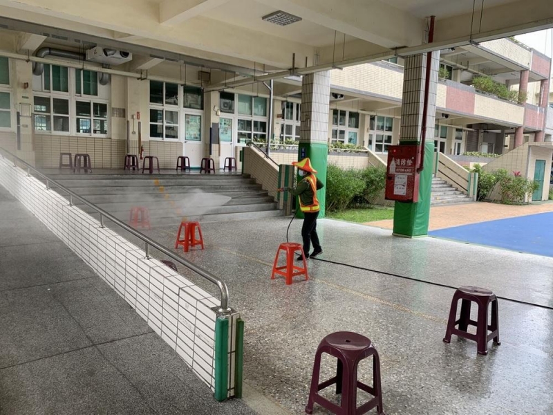 嘉義市校園因應PCR採檢陽性個案防疫積極作為