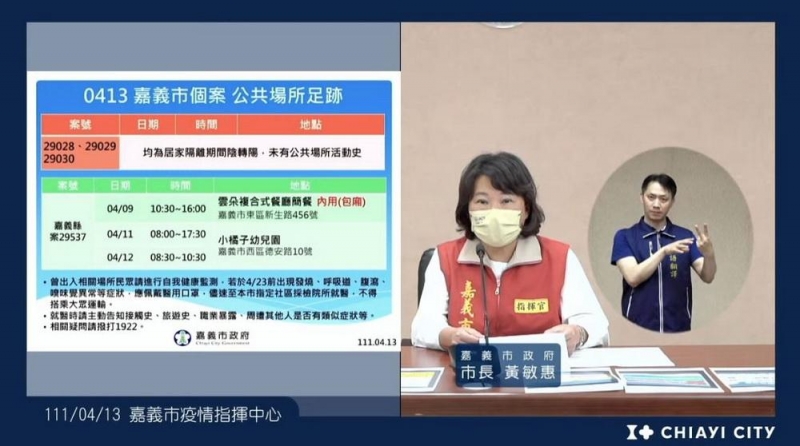 嘉市新增三名居家隔離陰轉陽 因應嘉縣案市府啟動小橘子幼兒園採檢隔離