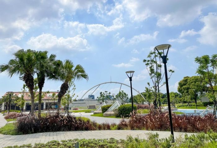 北市「花」現迪化休閒運動公園 拍照打卡好去處