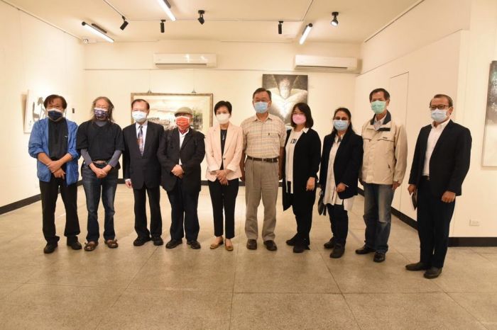 台灣美術院院士書畫創作展 澎湖洪根深美術館開幕