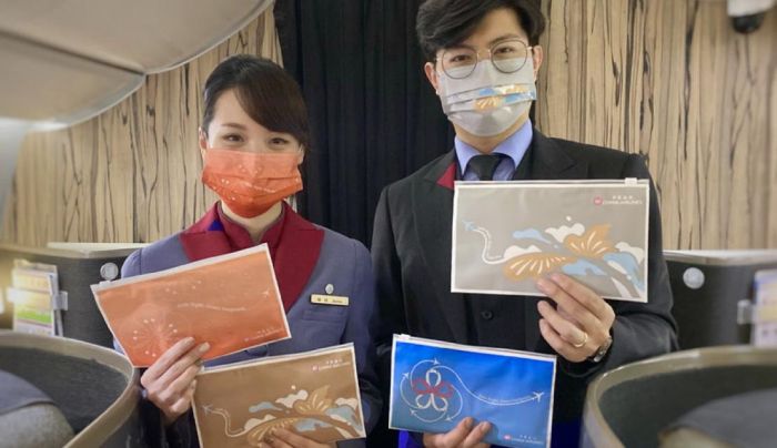 華航推出機上防護包 2.0 邀旅客響應永續綠色足跡
