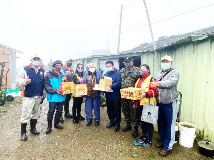 南投榮服處感動服務 上山傳遞幸福分享愛