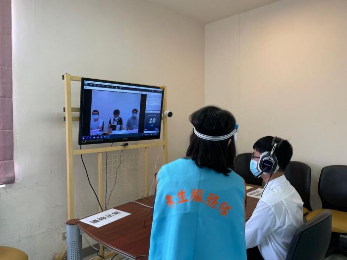 金門大學遠距視訊中心 幫助離島考生申請大學入學面試