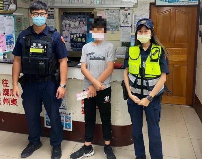 少年南下東港找網友 東港警協助平安返家