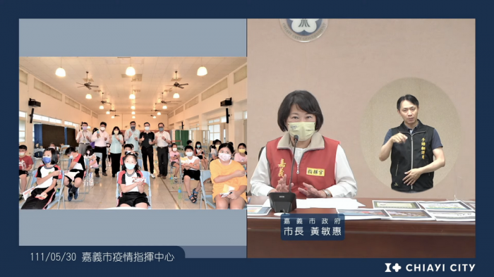 嘉義市新增429例確診 嘉市首日校園兒童BNT疫苗施打率達九成