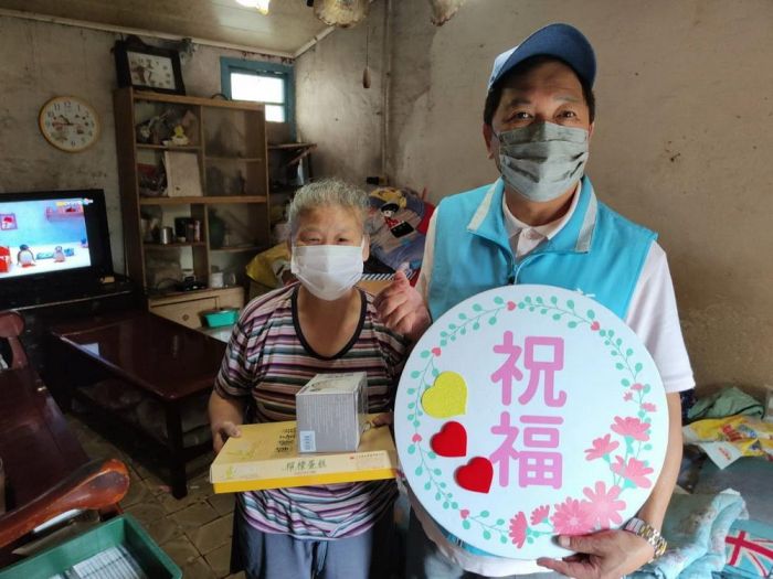 新竹榮服處端午節前夕關懷榮民眷 防疫當前溫情常在