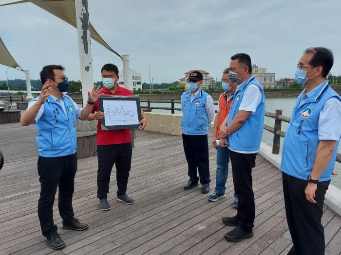 楊鎮浯視察湖庫農塘水情穩定 持續水資源建設