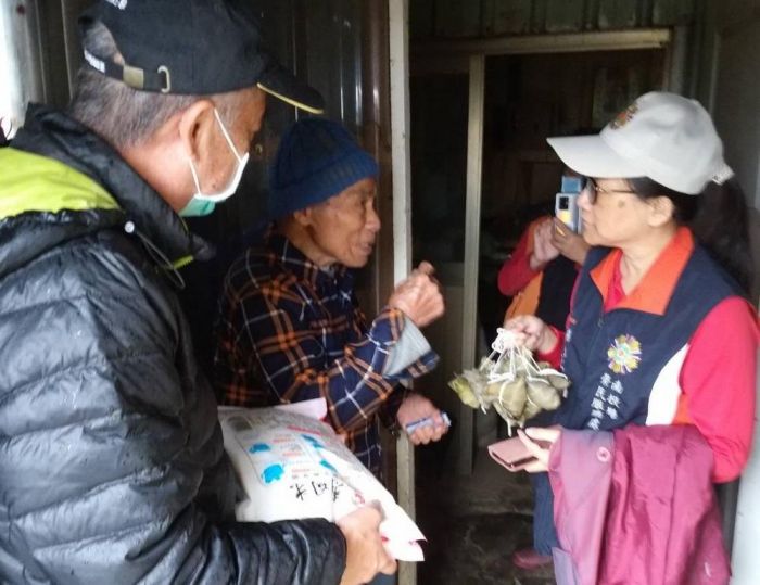 南投榮服處結合地區公衛、關懷獨老實施居家護理