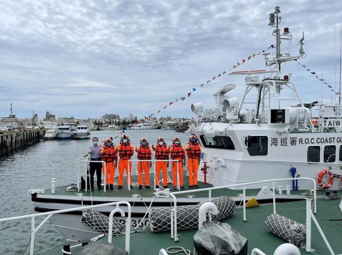 澎湖海巡隊增添新能量 新造35噸級巡防艇加入執法