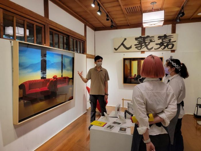 古蹟裡展現「寂光‧Sabishi」嘉義昭和J十八黃志能創作個展