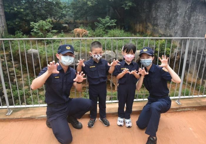 歡慶警察節！全國波麗士限定5日全家免費遊竹市動物園