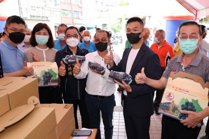 「紫色浪漫幸福成串」草屯萄萄節盛會熱鬧登場