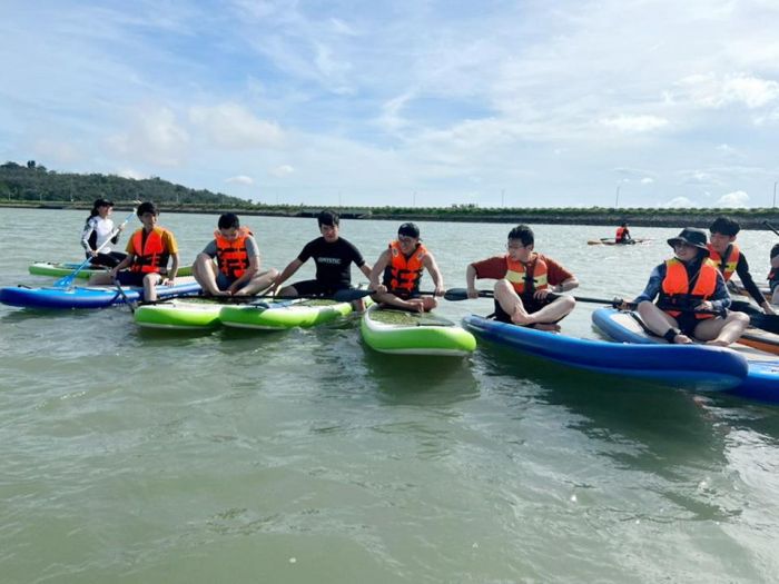金門大學舉辦夏季水上活動  歡迎愛水人士前往體驗