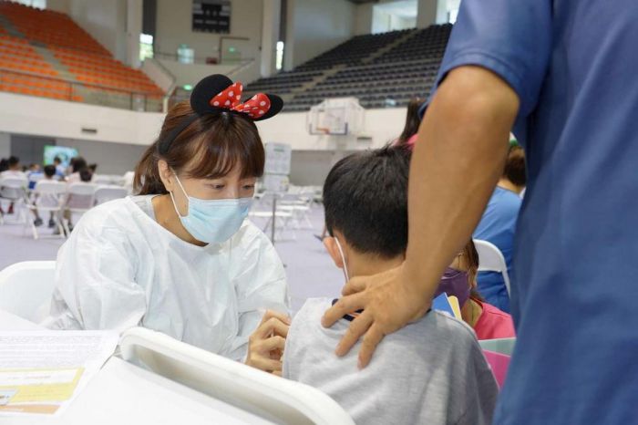竹市5至11歲兒童第二劑疫苗施打站倒數4天