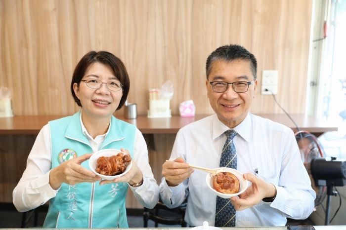 黃秀芳拚彰化縣長選舉瘦了 支持者介紹美食補體力