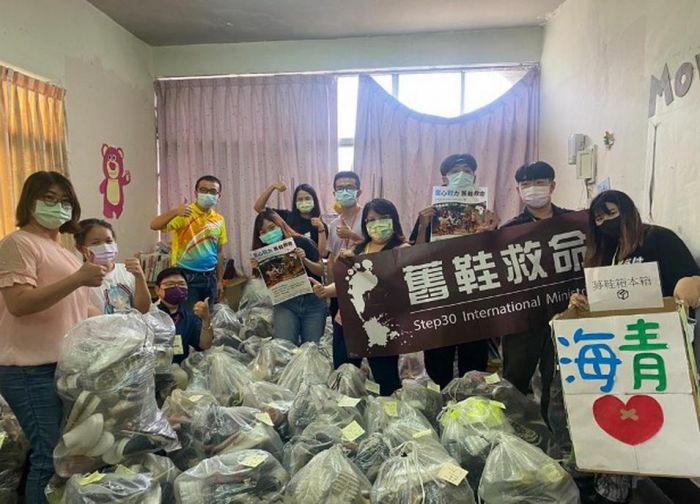 募集突破千雙鞋送非洲 屏海青募鞋跨越國際送愛