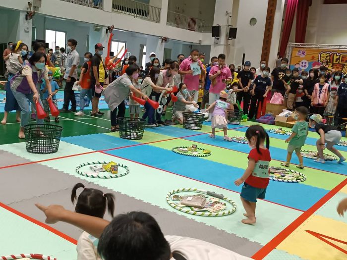 彰化縣囝仔運動會第4場登場 親子走秀、抓抓樂活動嗨翻現場