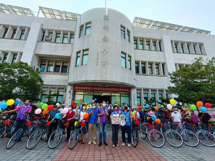為民服務更便利 溪州鄉致贈全鄉鄰長每人一台腳踏車做代步工具