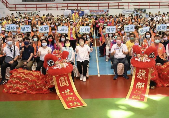 嘉市環保志工群英會黃敏惠市長感謝無名英雄辛勞付出