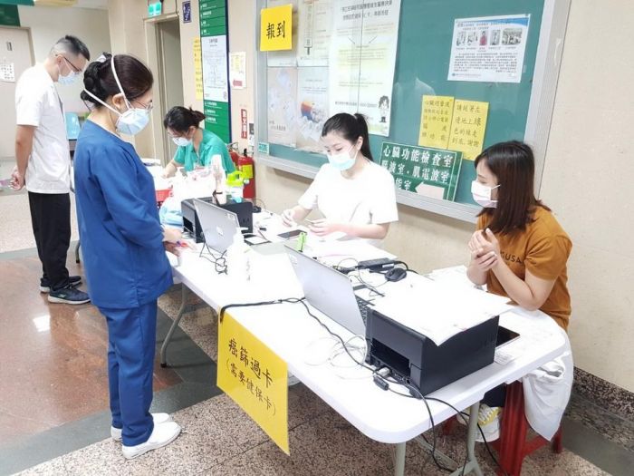 中榮埔里分院關心民眾健康 更重視防疫英雄的健康