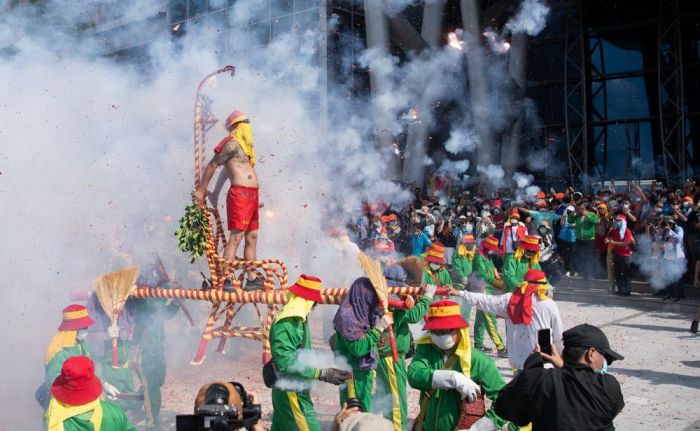 嘉義市城隍廟一年一度的「城隍夜巡」活動