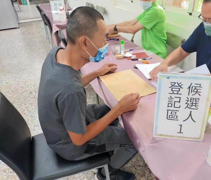 旗山廣福里里長參選人宋銘新 順利完成登記
