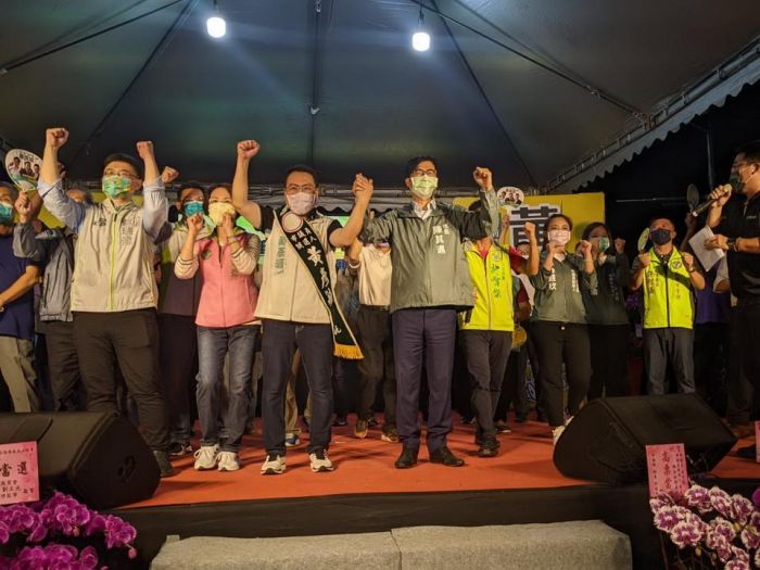 林宛蓉議員交棒力挺黃彥毓成立晚會　陳其邁：力拼議會過半關鍵一席