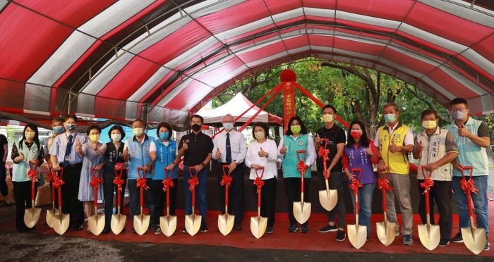 嘉市道將圳「穿城之水 藍綠環圈」二期工程動土典禮