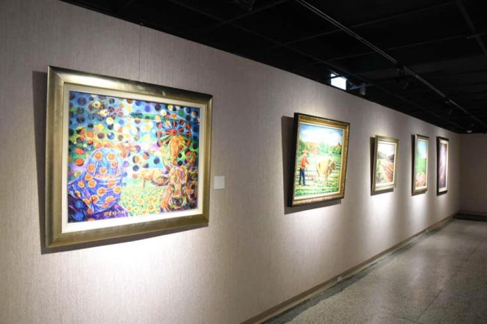 澎湖美術家聯展開幕 共有60餘件作品參展