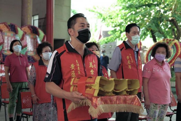 嘉義市萬台宮中秋祭祠土地公  感恩先人保衛台灣