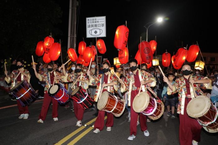 台南關子嶺溫泉美食節暨夜祭巡行熱鬧開跑