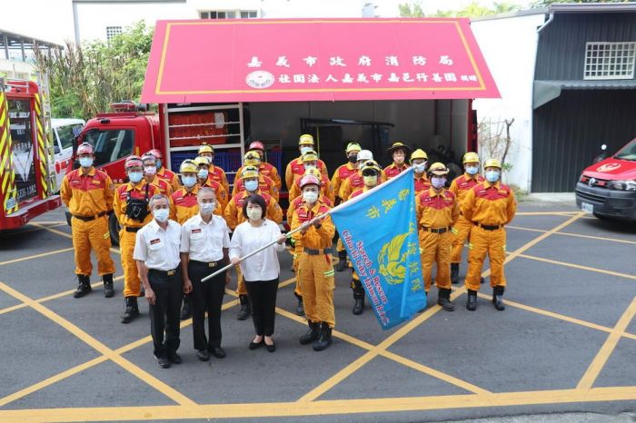 嘉義市助花東救災 警消、義勇特種搜救隊馳援
