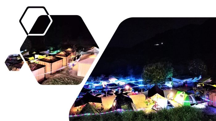三代同堂共遊好去處 在新竹五峰魚之谷露營很愜意