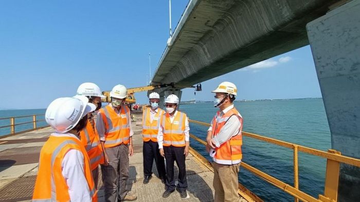 金門大橋鋼筋外露縣府關心工程品質 高公局已進行改善安全無慮