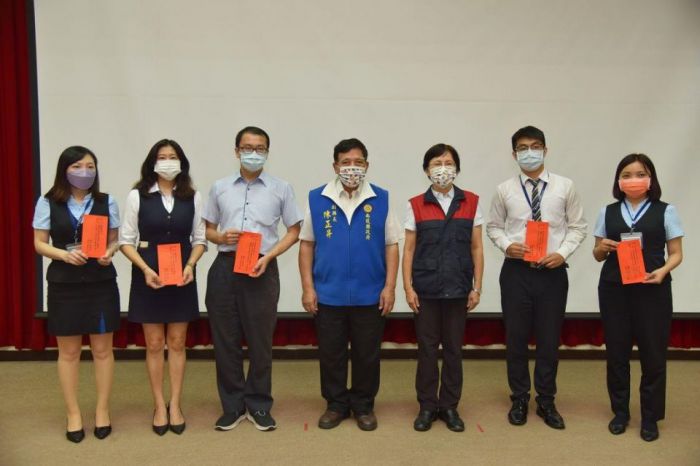 南投縣府9月治安會報 陳正昇表揚防詐有功人員